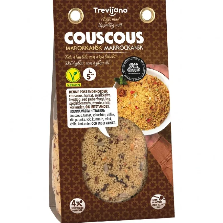 Marrokansk Cous Cous Grøntsager Pose 300g