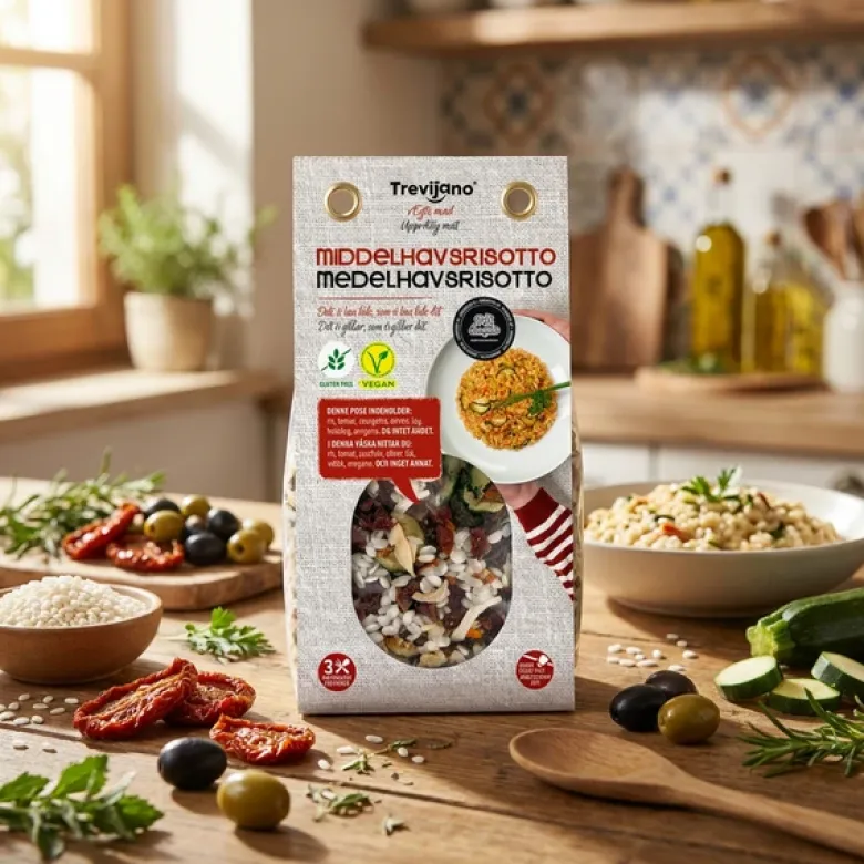 Mediterranean Risotto Pose 280g - Deli Drengene