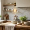 Mega Edison LED pære , Klar , Glas