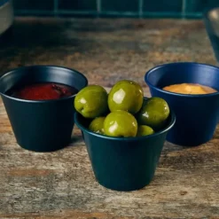 Metallic Green Ramekin 71ml/2.5oz fra GenWare