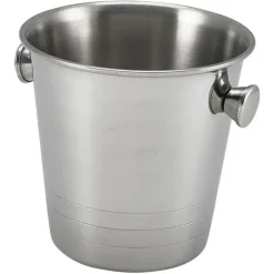 Mini isspand i rustfrit stål 10 cm
