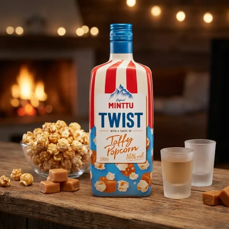 Minttu Twist Toffy Popcorn FL 50