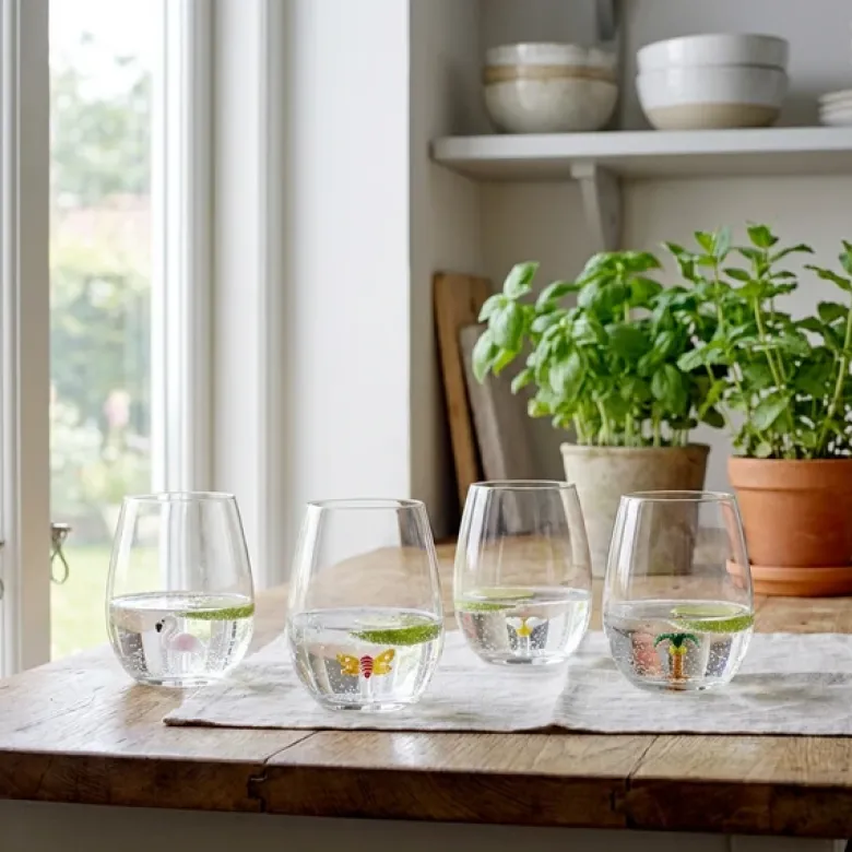 Misa Drikkeglas, Multipak, Klar, Glas 4 stk