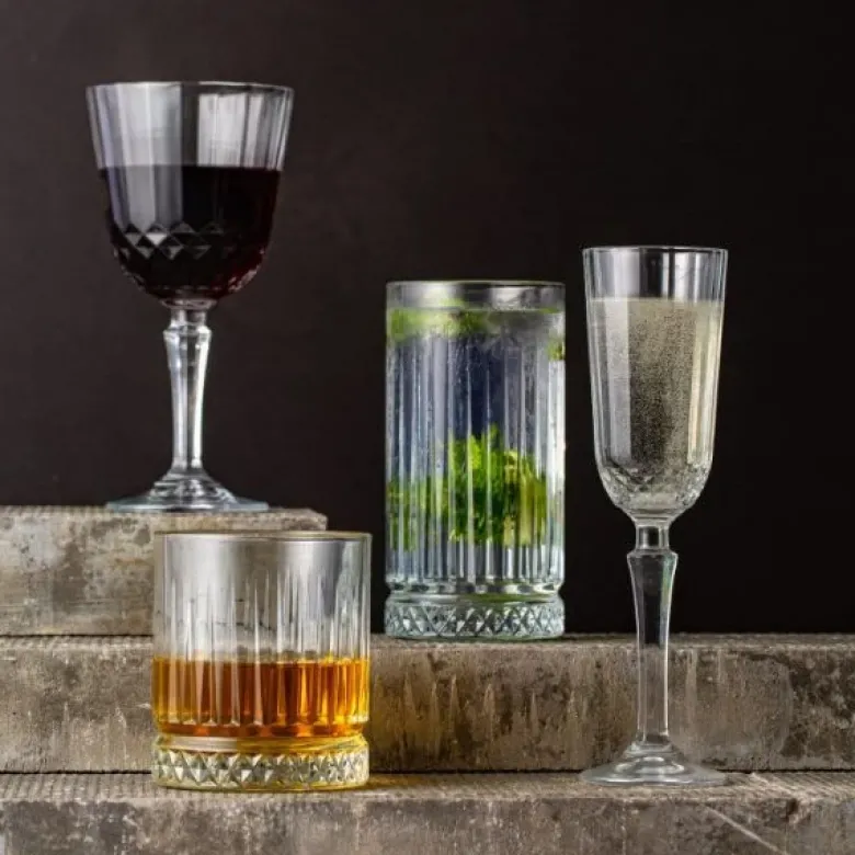 Mixer glas sæt/2 Regency Gold Ravenhead® 32 cl - Ø8x 9cm