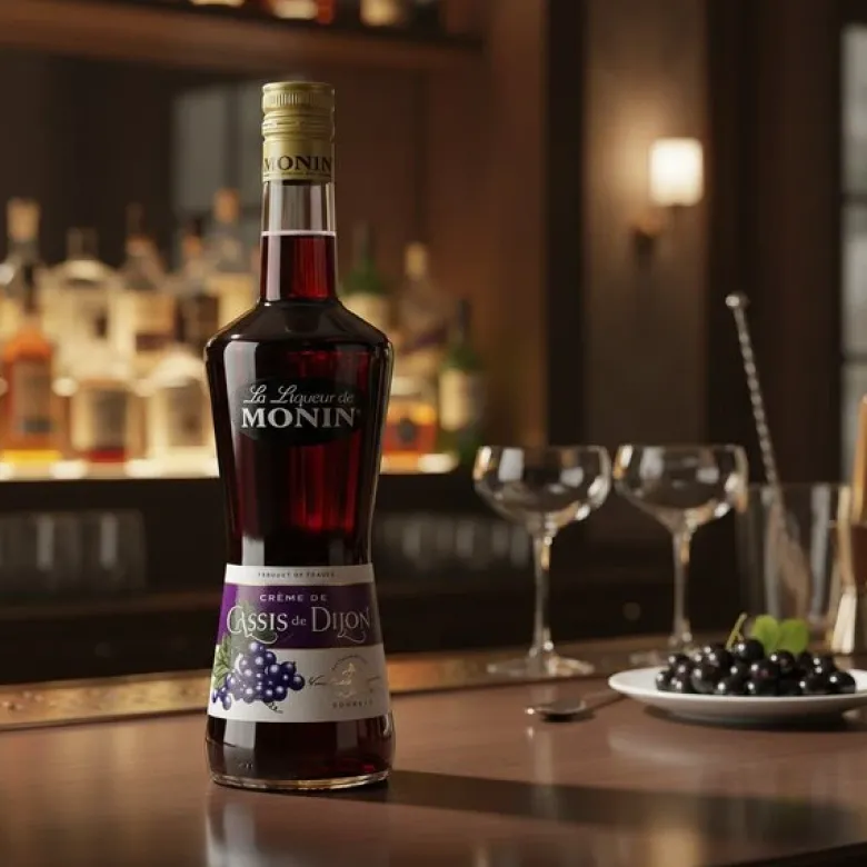 Monin Liqueur Creme de Cassis / Solbær FL 70