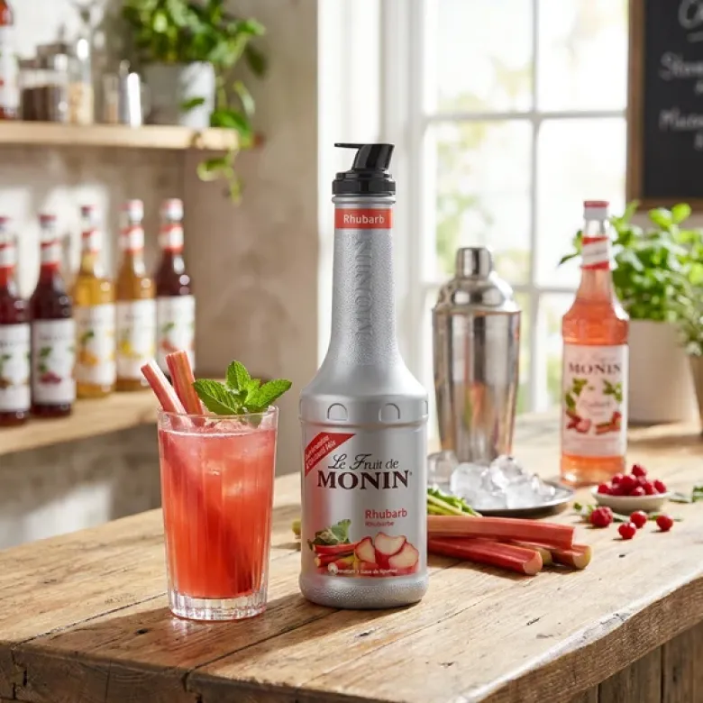 Monin Purémix Rabarber FL 100
