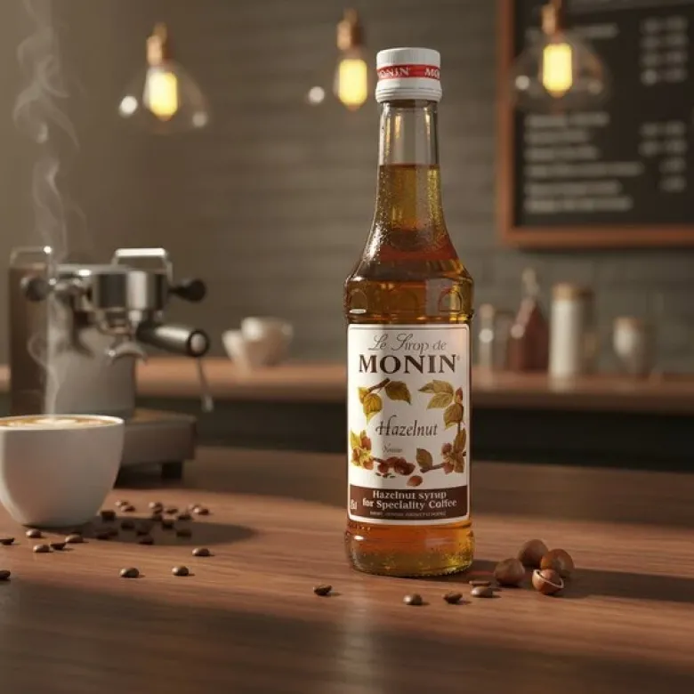 Monin Syrup Hazelnut / Hasselnød FL 25