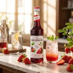 Monin Syrup Strawberry / Jordbær FL 70