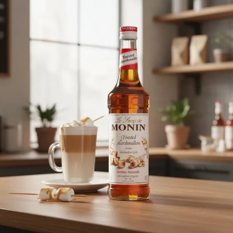 Monin Toasted Marshmallow / Ristet Skumfidus Syrup FL 70