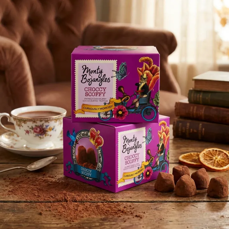 Monty Bojangles Chokoladetrøffel - Chokolade 150 G