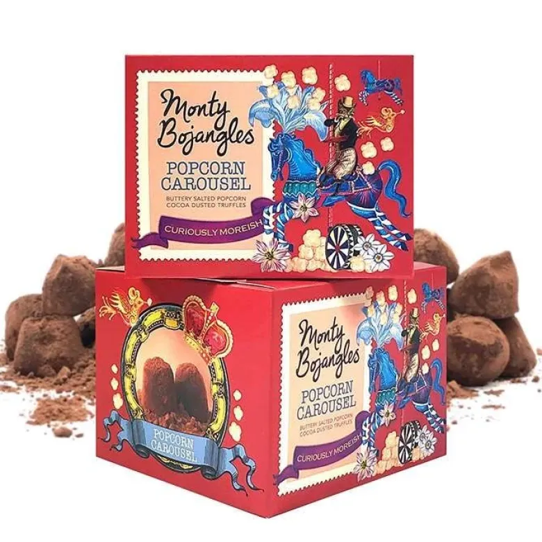 Monty Bojangles Chokoladetrøffel - Popcorn 150 G
