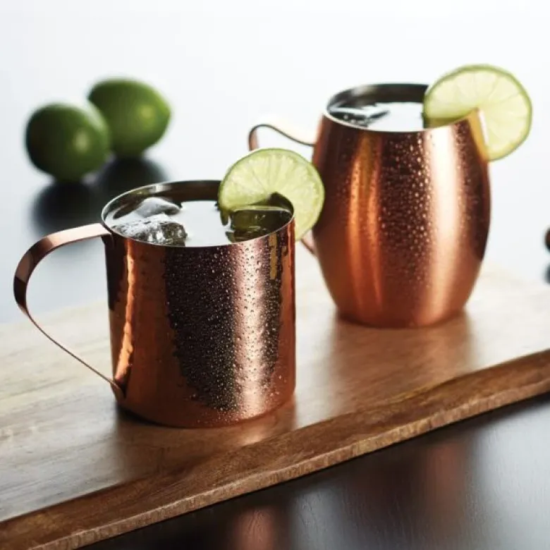 Moscow mule krus 550ml hamret kobber Barcraft