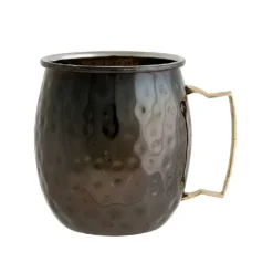 Moscow Mule Krus Sort Hammret Rustfrit Stål 45cl