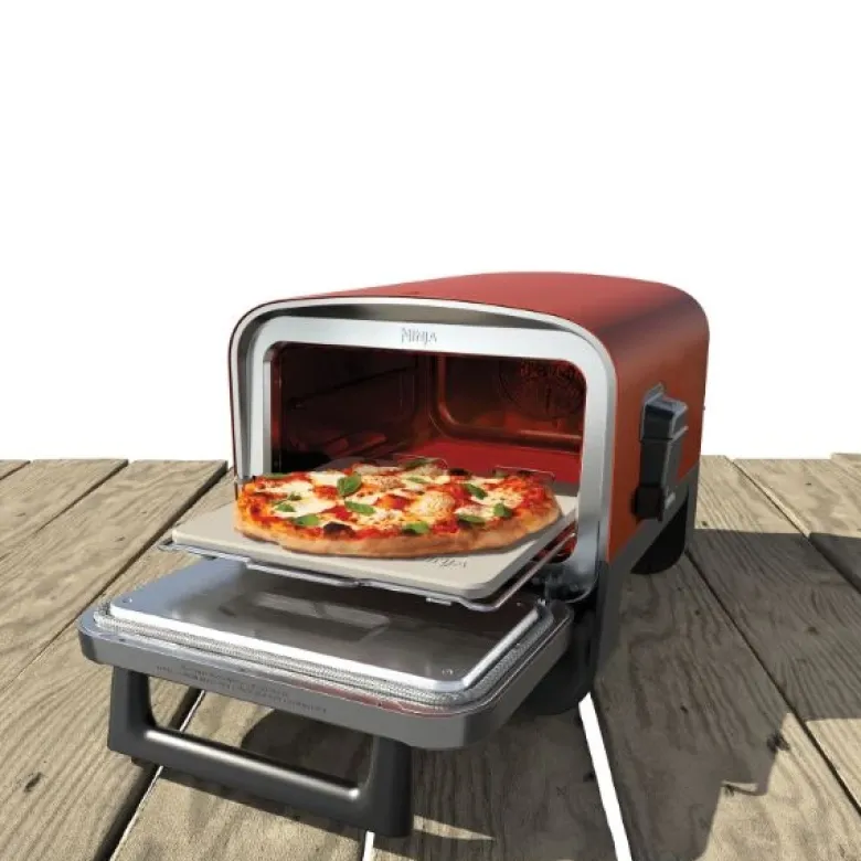 Ninja Woodfire OO101EU UdendørsElektrisk grill og røgeovn 2400W