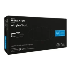 Nitrilhandske, Protect, M, Nitril, Pudderfri, 100 stk.