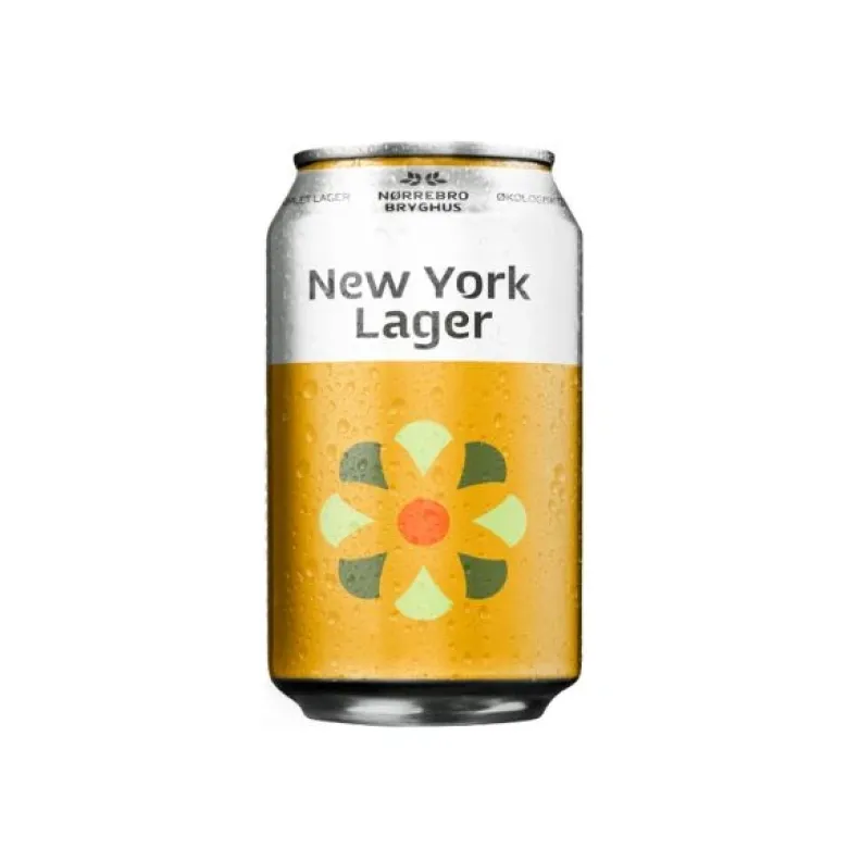 Nørrebro Bryghus New York Lager ØKO 33 cl.