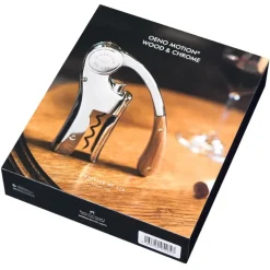 Oeno Motion Wood & Chrome proptrækker