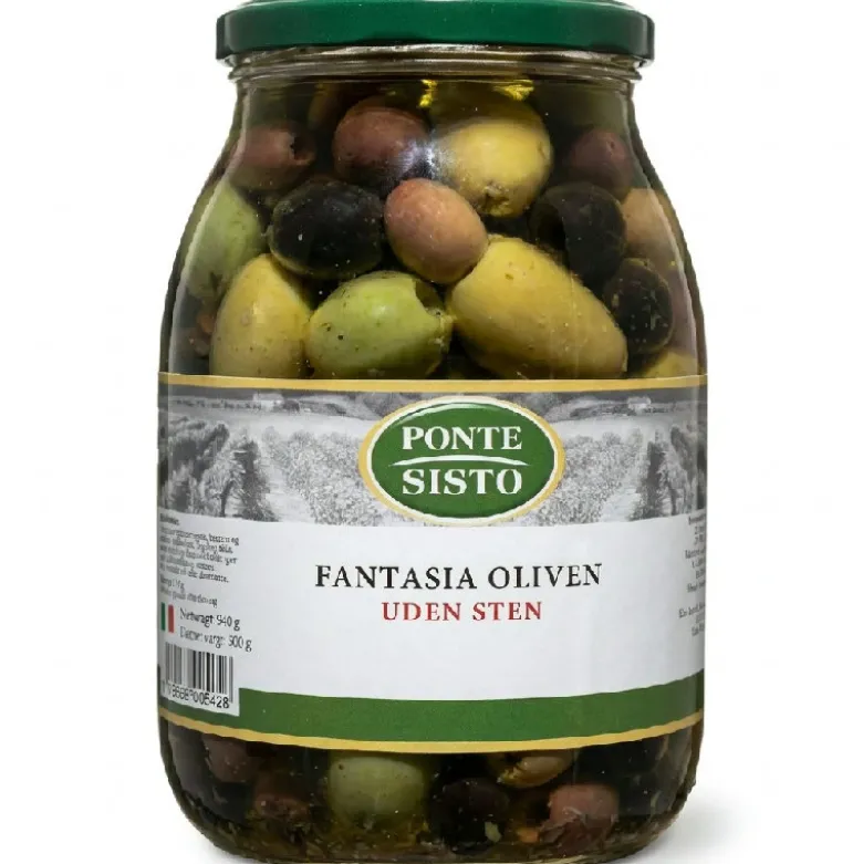 Oliven Fantasia uden sten 940 g