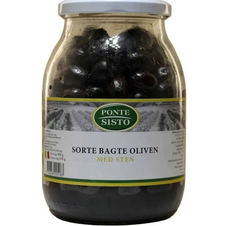 Oliven sorte bagte 960 g