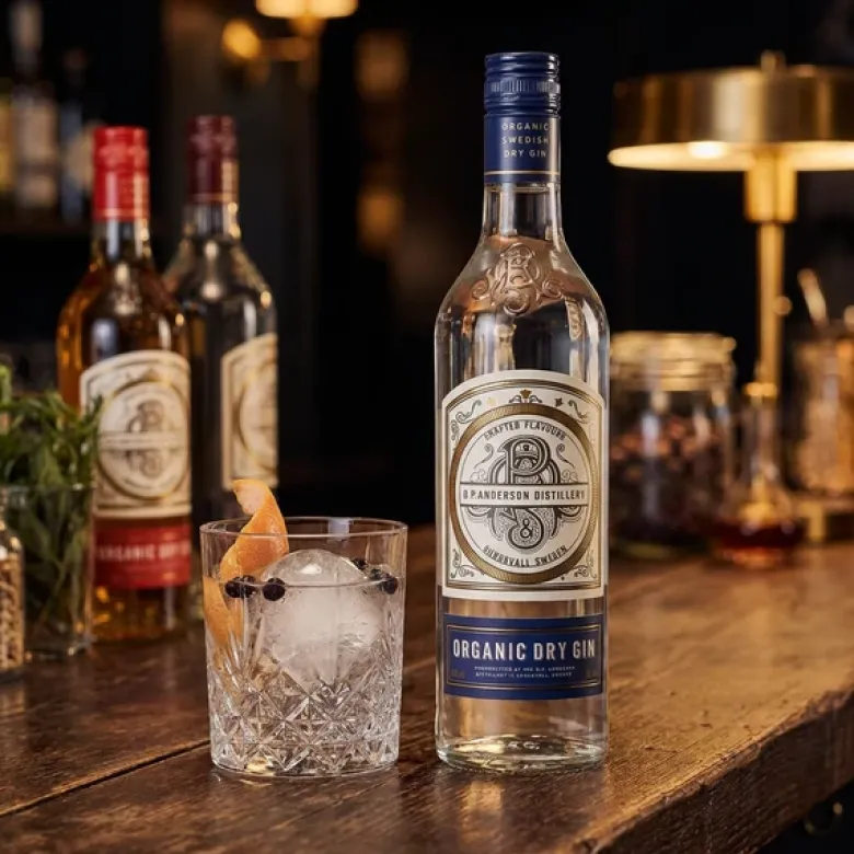 O.P. Anderson Organic Dry Gin FL 70