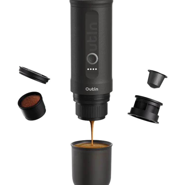 Outin Nano bærbar espressomaskine – Grå