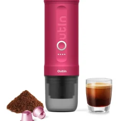 Outin Nano bærbar espressomaskine – Pink