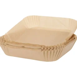 Papirforme til airfryer | Kvadratiske | 100 stk.