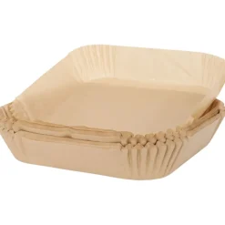 Papirforme til airfryer | Kvadratiske | 50 stk.