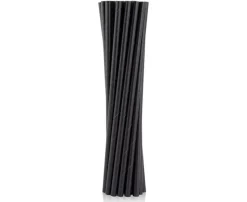 Papirsugerør sort 8x252 mm/ 200 stk.