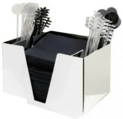 3 Part Bar Organizer Chrome