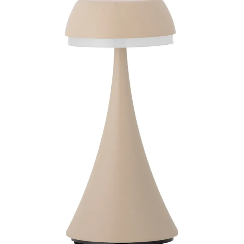 Pepple Portable Lampe, Genopladelig, Natur, Aluminium