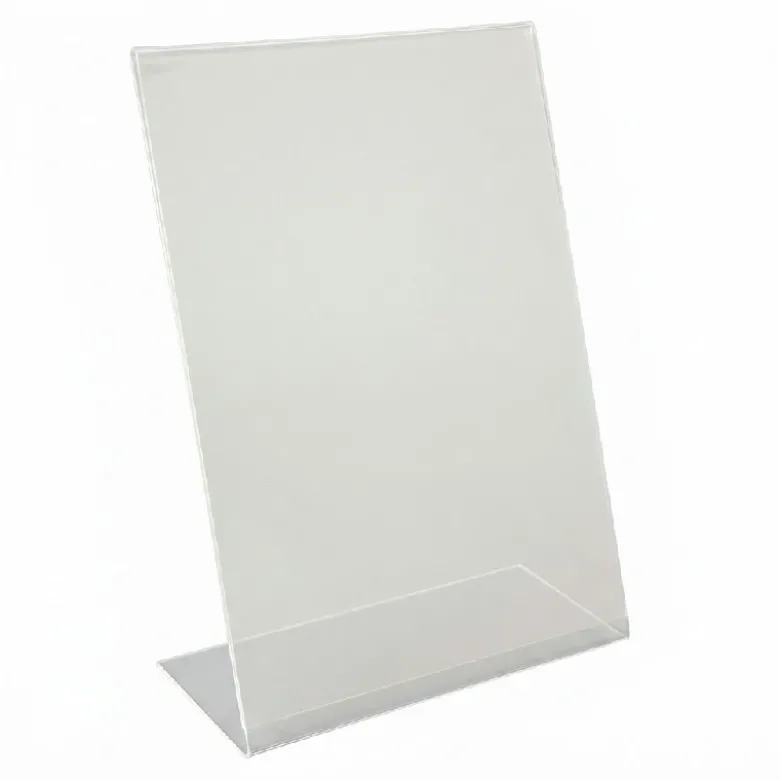 Perspex A4 Menu Holder (Vinklet)