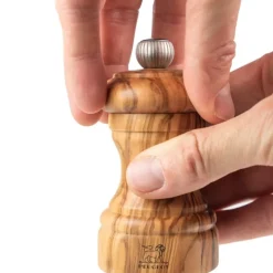 Peugeot Bistro Duo Peberkværn og Saltkværn Oliventræ 10cm