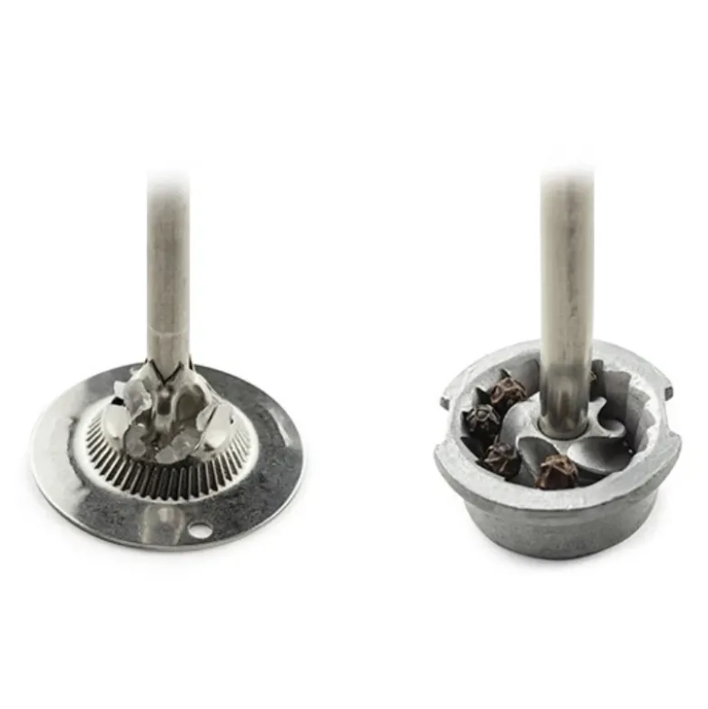 Peugeot Bistro sæt PM+SM Choco/nat., træ, 10cm