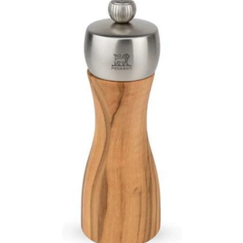 Peugeot Fidji Saltkværn 15 cm Oliventræ/Stål