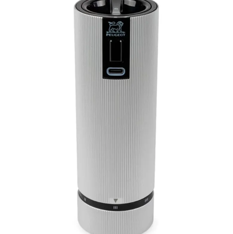 Peugeot Line Elektrisk Saltkværn Z Aluminium 15 cm