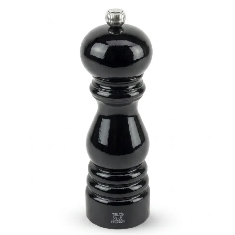 Peugeot Paris Saltkværn 18 cm Sort lak Bøg