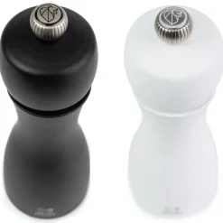 Peugeot Tahiti Sæt PM Sort + SM Hvid Træ mat sort/hvid 15 cm