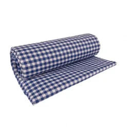 Picnictæppe Blå/Hvid Ternet By Bercato 150x135cm