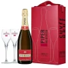 Piper-Heidsieck Champagne brut gaveæske m. 2 glas FL 75
