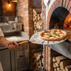 Pizzaspade perforeret aluminium 1200x230 mm
