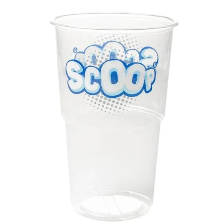 Plastbæger Scoop Large 50 cl - 50 stk.