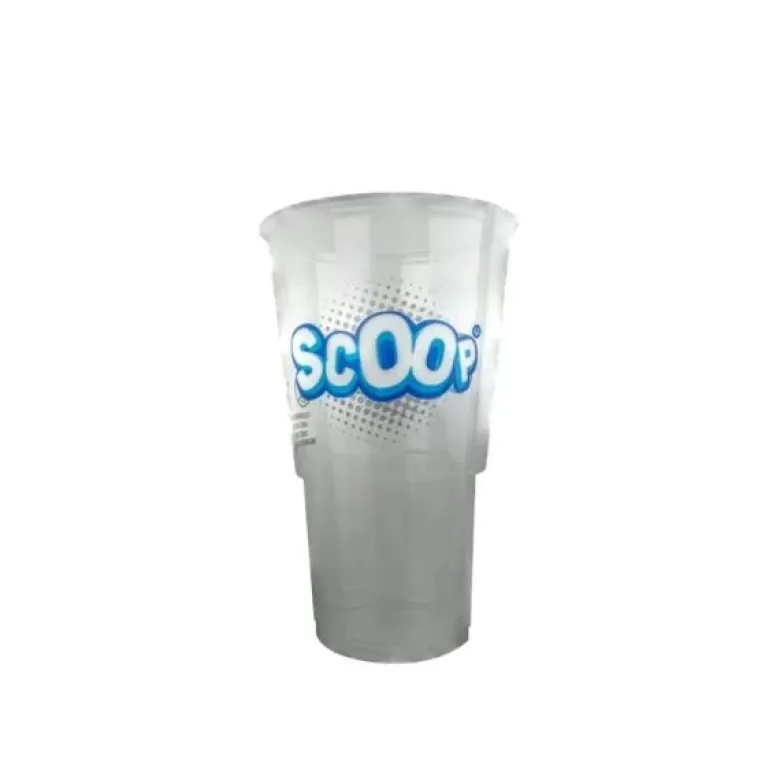 Plastbæger Scoop Small 21 cl - 100 stk.