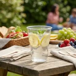Plastglas 30 cl Ø95 mm Bionedbrydelig 50 stk.