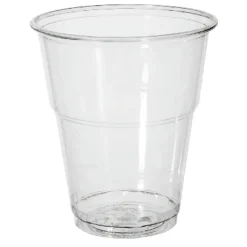 Plastglas 30 cl Ø95 mm Bionedbrydelig 50 stk.