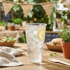 Plastglas 50 cl Ø95 mm Bionedbrydelig 50 stk.