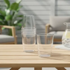 Plastglas 500ml pp sæt 6 stk