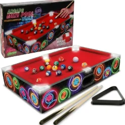 Poolbord med LED-lys 485x310 mm
