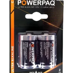 PowerPaq Ultra Alkaline C batterier