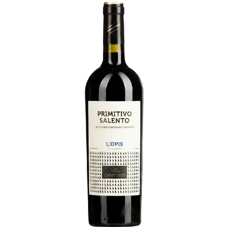 Primitivo del Salento IGT L’Opis 2023 0,75 L – Cantolio